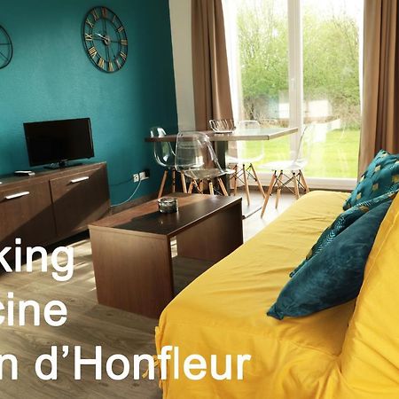 Charmant 2 Pieces Proche D Honfleur, Piscine En Saison, Parking Gratuit, Wifi Équemauville Extérieur photo