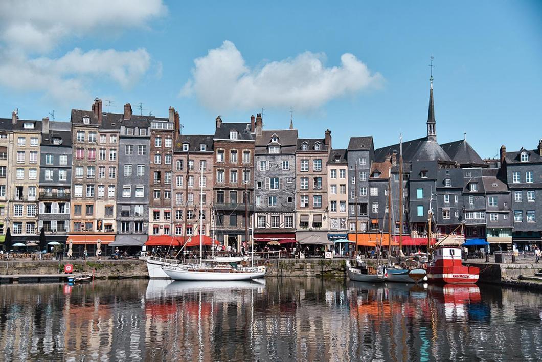 Charmant 2 Pieces Proche D Honfleur, Piscine En Saison, Parking Gratuit, Wifi Équemauville Extérieur photo